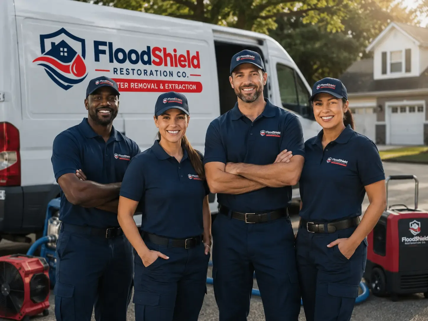 Flood Damage Restoration company in Brackney, PA